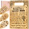 Mothers Day Gifts for Mom,Recipe for a Special Mom- Birthday Mom Gifts from Daughter Son Cutting Board Set, Engraved Utensil Best Mom Ever Gifts Ideas Mom Gifts for Mother New Mom Step Mom